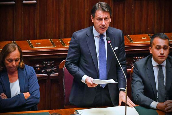 Lamorgese Conte Di Maio alla Camera per fiducia Governo